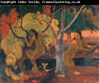 Paul Gauguin Bathers at Tahiti